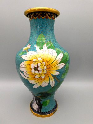 Cloisonné Vase Emailliert Reichhaltiger dekor