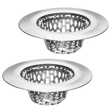 2 Pack - 2.125" Top / 1" Basket- Sink Strainer Bathroom, Stainless-steel