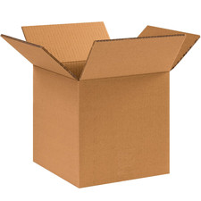 Shipping Boxes Medium 10"L X 10"W X 10"H 15-Pack, Cardboard Box for Shipping, Mo