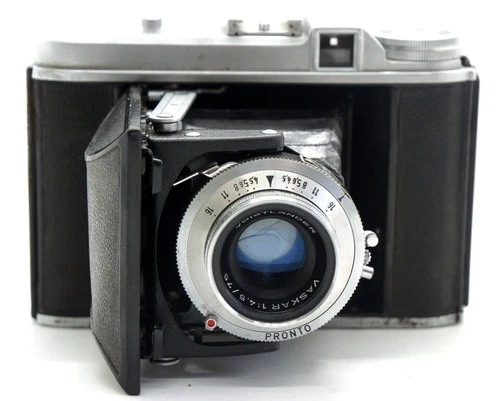Voigtlander Perkeo 2 German 6x6 Camera Vaskar 75 mm 4.5 Lens