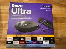 Roku Ultra 2022 4K/HDR/Dolby Vision Streaming Device and Roku Voice Remote Pro