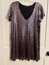 Lulus Light Up The Night Lined Lavender Dress Sz XL NWT party Special Occasion