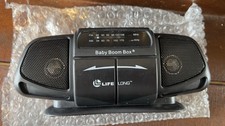 Lifelong  Mini Baby Boom Box Model 2225 AM/FM Portable Radio Not Tested