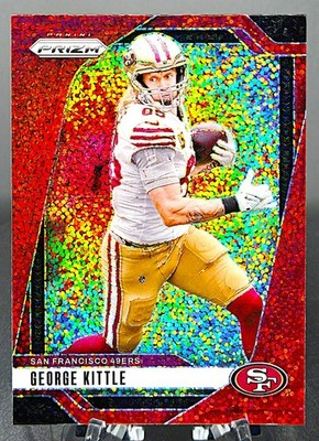 2024 Panini Prizm Sparkle Packs George Kittle #253 Red Prizm San Francisco 49ers