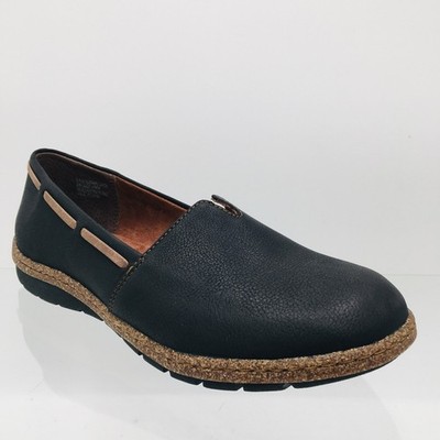 Born BOC Slip On Flats Sz 9.5 M Soft Black Leather Comfort Loafers BOC Shoes
