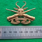 WW1 Colonial South African Heavy Artillery Regiment Cap Badge Worn France Brooch