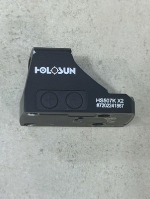 HOLOSUN HS507K X2 Open Reflex Sight - Red Reticle