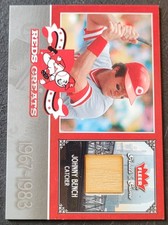 2006 Fleer Greats of the Game - Reds Greats Johnny Bench #CIN-JB Memorabilia...