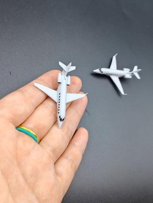1/400 3D printing of Gulfstream G200 model 2/pc Hobby collecting gifts