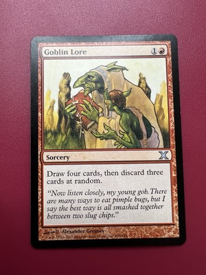 *** Goblin Lore *** Tenth 10th Edition NM MTG English
