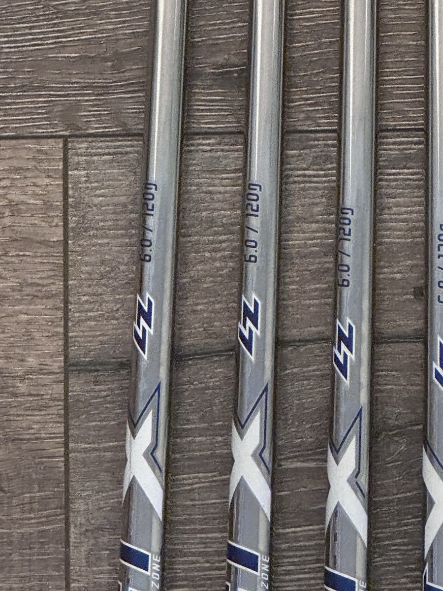 Project X LZ 6.0 120g Stiff Steel Iron Shaft Set 6pc 5-PW Pulled