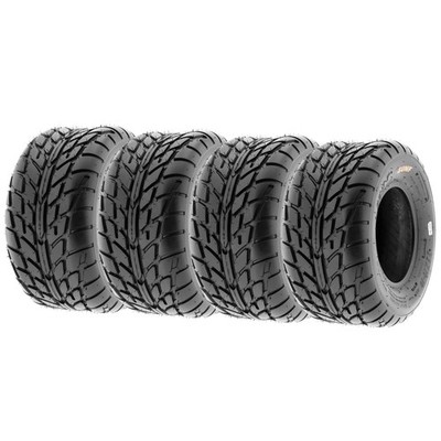 (4) SunF A021 20x10-10 Sport ATV UTV Dirt & Flat Track Tires 6 PR Tubeless