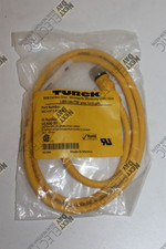 Turck, RKC 4.4T-1-RSM 40, U5300-20, Cordset Cable 4p 4 Pin Male Female Adapter