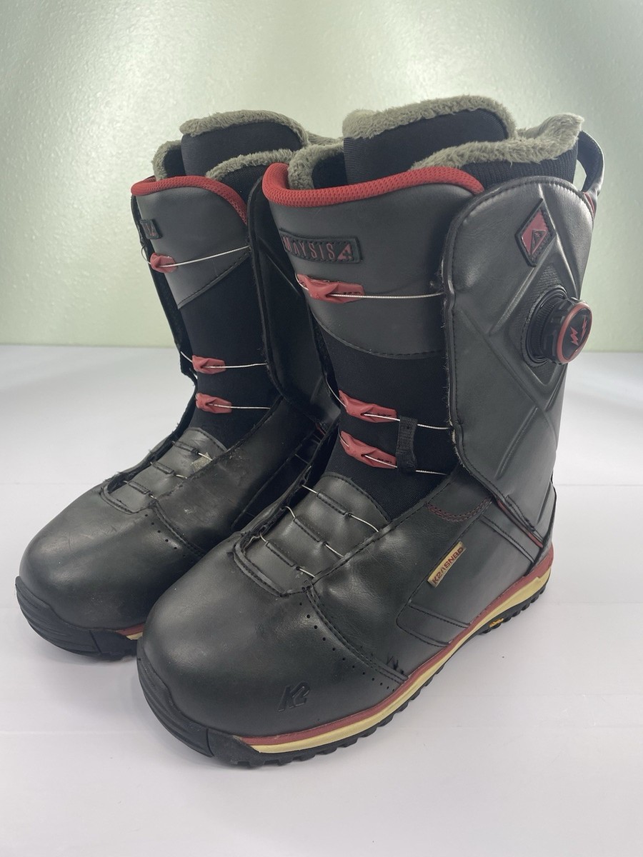 K2‎ Maysis Mens Snowboard Boots Size 10 Black Tan Double BOA Vibram B170300604 Amazon.com : K2 Maysis Mens Snowboard Boots Brown 12  main image 4