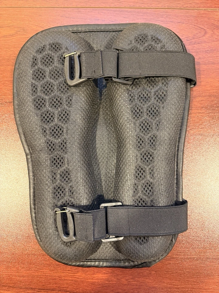 Cojín de funda de asiento de motocicleta almohadilla transpirable alivio de presión absorción de impactos u▲ Foto 4 de 4