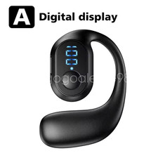 Wireless Bluetooth 5.4 Earphone Digital Display TWS Earbuds Waterproof Ear Hook