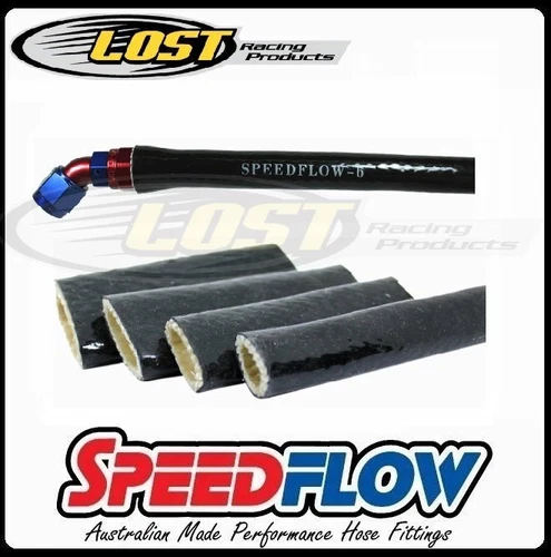 Speedflow 599-12  7/8",22mm O/D Fire sleeve Insulation fit over -12 AN Hose 0.5m - Picture 1 of 2