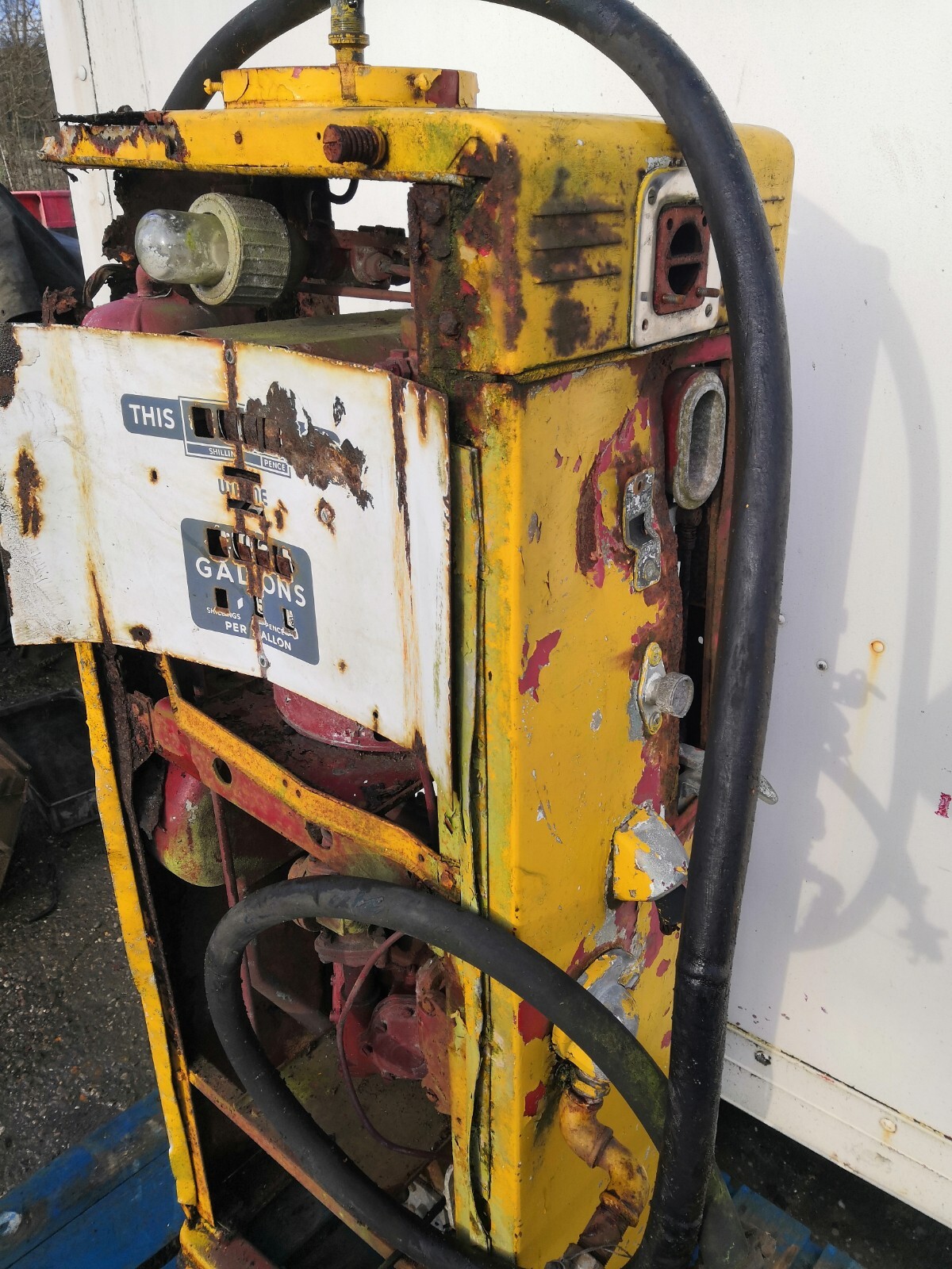 Vintage Wayne Petrol Pump for Restoration Spare Parts Barn Find Spares