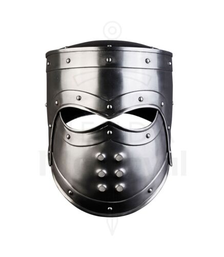 Medieval Edwardian Helmet Handcrafted Historical helmet Made from Mild Steel - Picture 1 of 2