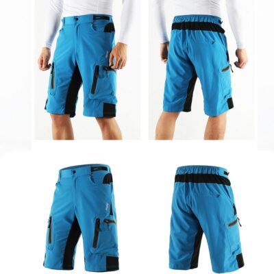 Mode Einfarbig Herren MTB Mountainbike Kurze Fahrrad Radfahren Reiten Shorts