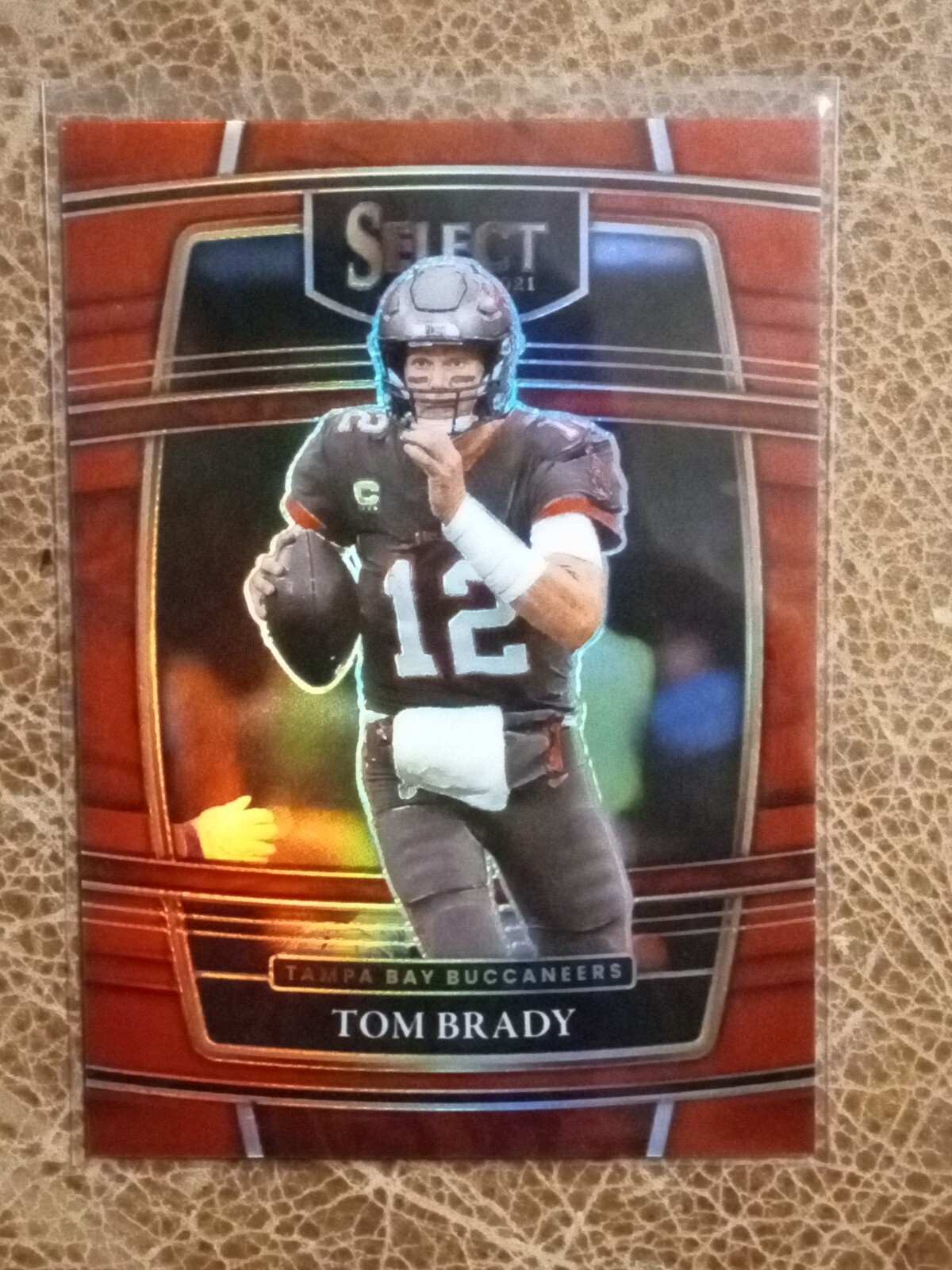 2021 Select Tom Brady Concourse Red /99 #1 - Tampa Bay Buccaneers Bucs
