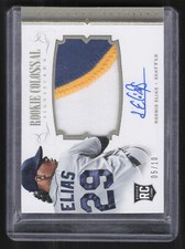 2014 National Treasures #23 Roenis Elias RC Patch Auto #'d /10