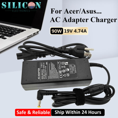 19V 4.74A 90W AC Adapter For Acer Liteon PA-1900-34 Laptop Charger Power Supply
