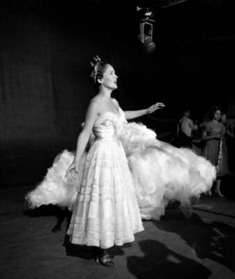 Inside Usa A Television Musical Variety Show, Mary Healy 1 Old Photo