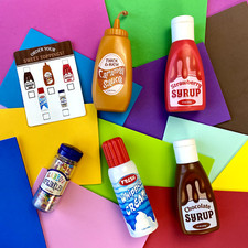 Melissa and Doug Sweet Toppings COMPLETE SET w/ Menu Ice Cream Dessert Toppings