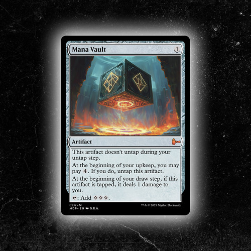 Mana Vault - Custom Magic: The Gathering Card - High-Quality