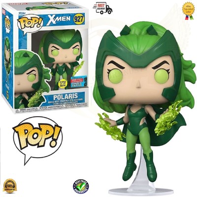 Funko POP! Marvel X-Men - Polaris 927 Glow In The Dark NYCC 2021