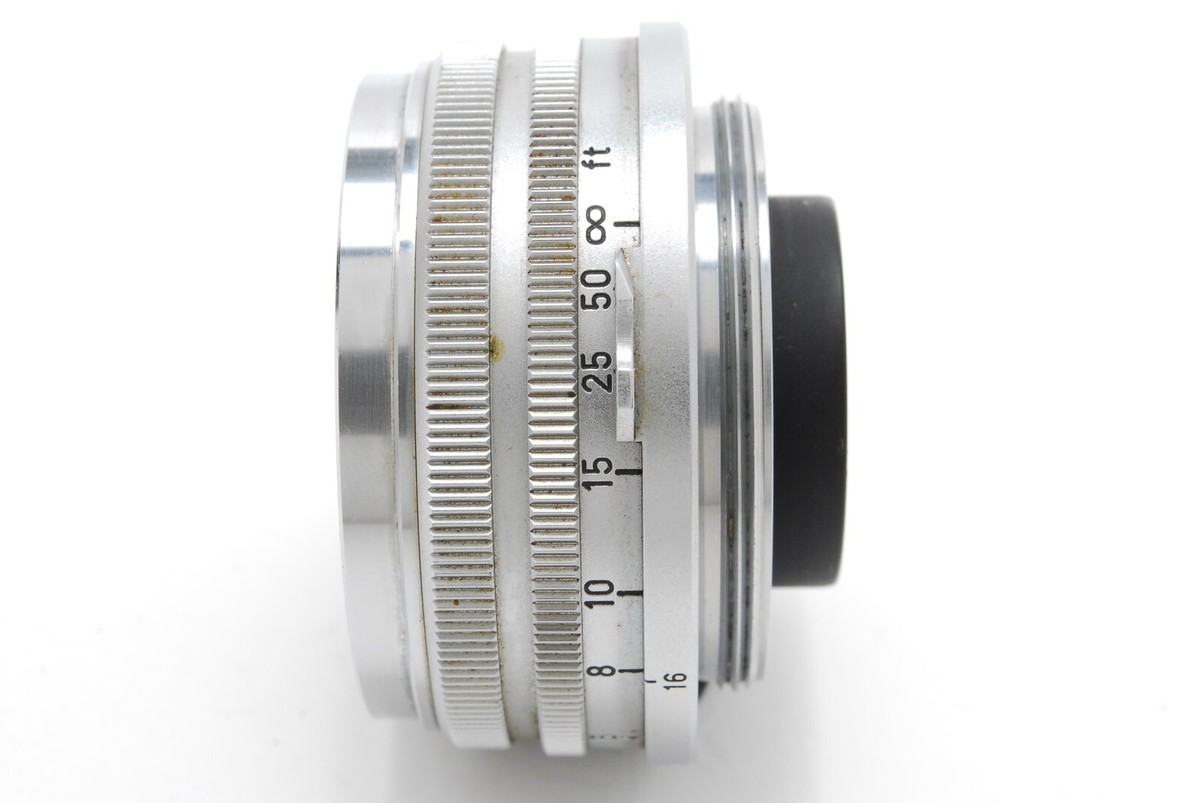 Exc+5】 Canon L 28mm f2.8 MF Lens for LTM L39 Leica Screw Exc+5】 Canon L 28mm f2.8 MF Lens for LTM L39 Leica Screw