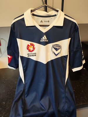 Melbourne Victory Football Shirt 2013-2014 Size Small S Adidas Hyundai A League