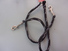 black EZYDOG Dog Standard Coupler Leash med to large