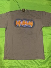 Def Leppard grey and orange t shirt #DefLeppard