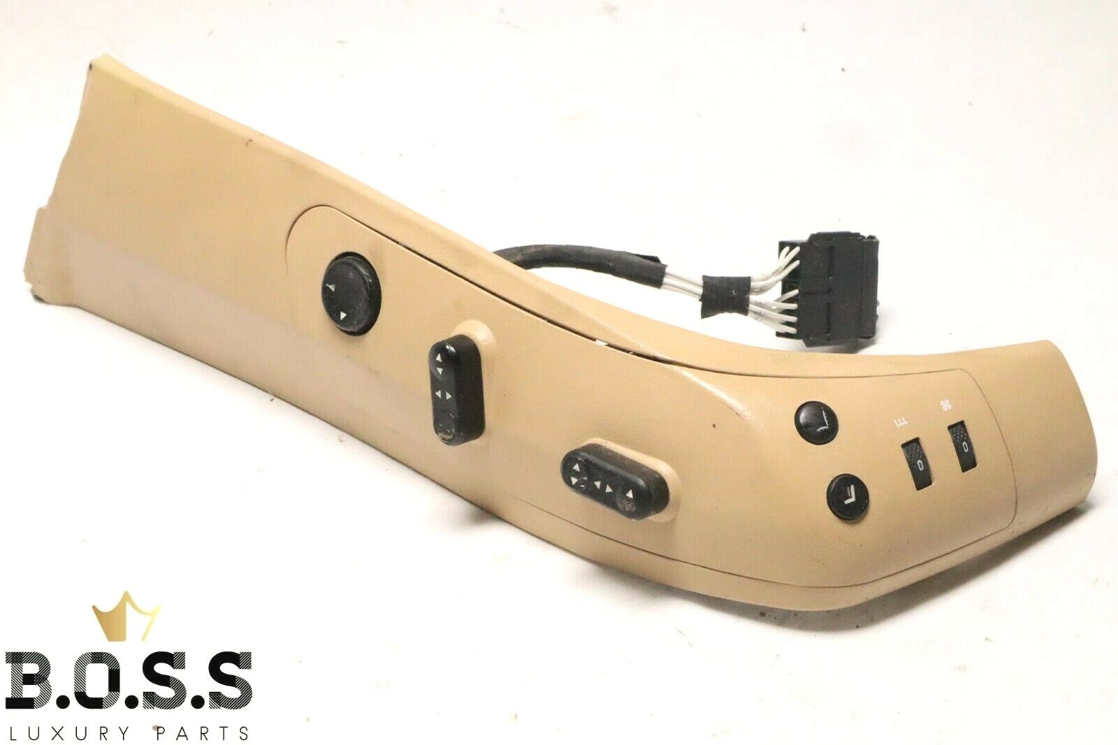 03-12 M139 MASERATI QUATTROPORTE FRONT RIGHT PASSENGER SEAT CONTROL SWITCH OEM