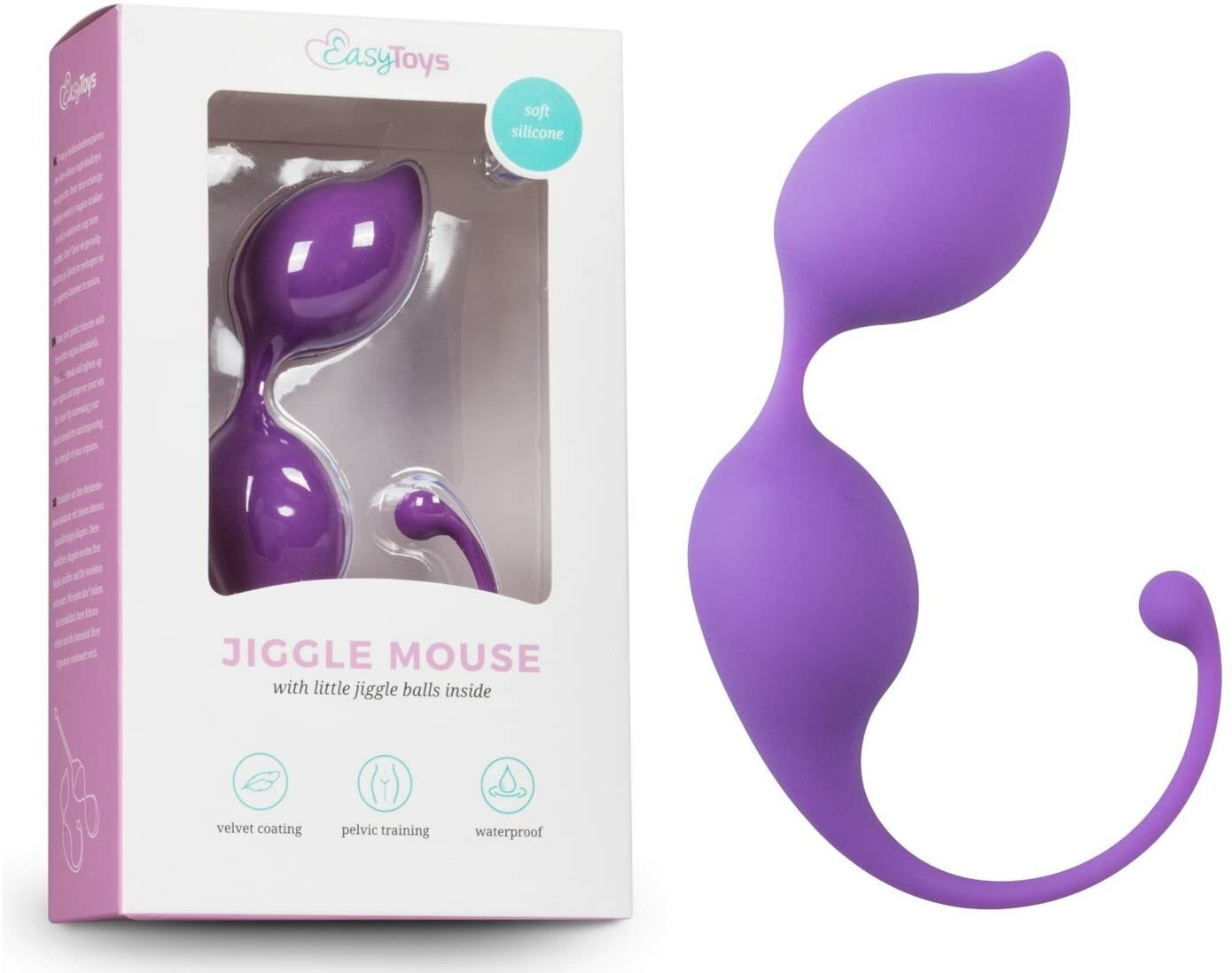 Bolas De Ratón Easytoys Jiggle | Ejercitador Pélvico De Silicona Kegel Músculos Fuertes