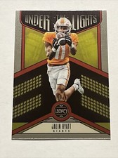 Jalin Hyatt Under the Lights SILVER Chrome Rookie RC 2023 Panini Legacy Giants