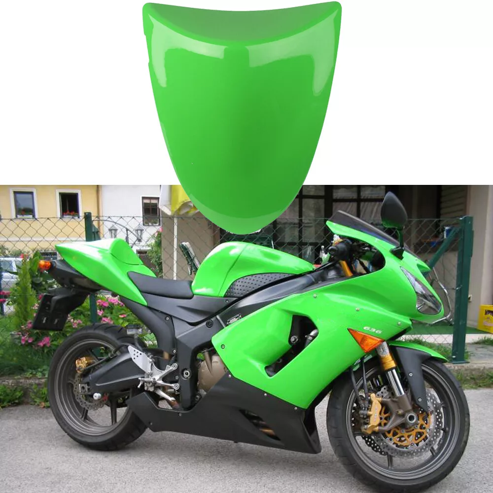 Motorcycle Rear Pillion Seat Cover Cowl For Ninja ZX6R Kawasaki