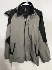 KINLOCH ANDERSON / SCOTLAND Hooded Mesh lined Rain Jacket Size L - Excellent