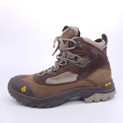 Vasque Breeze 7223 Women's 7.5 Boots Brown Hiking Trail Shoes Lace Up Waterproof