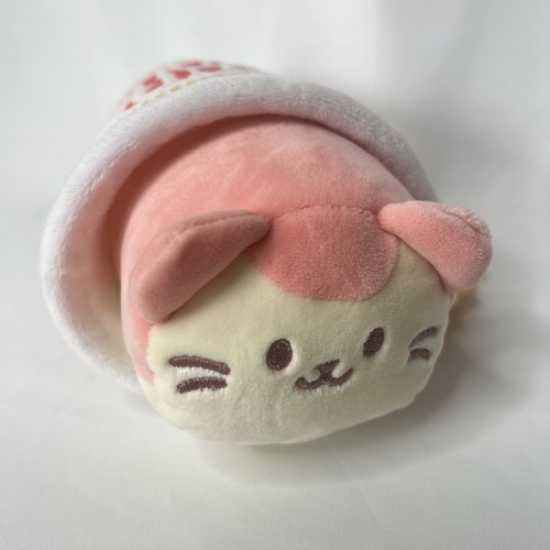 Anirollz Nissin Taza de Peluche Fideos Kittiroll Kawaii Gatito Japón Juguete de Peluche Gato - Imagen 2 de 7