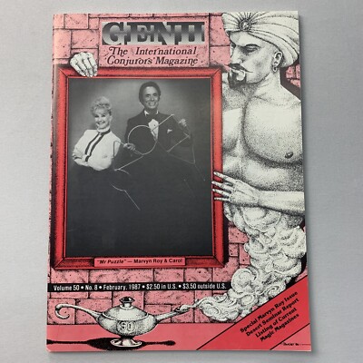 GENII International Conjurors Magazine Feb 1987 / Marvyn Roy Issue