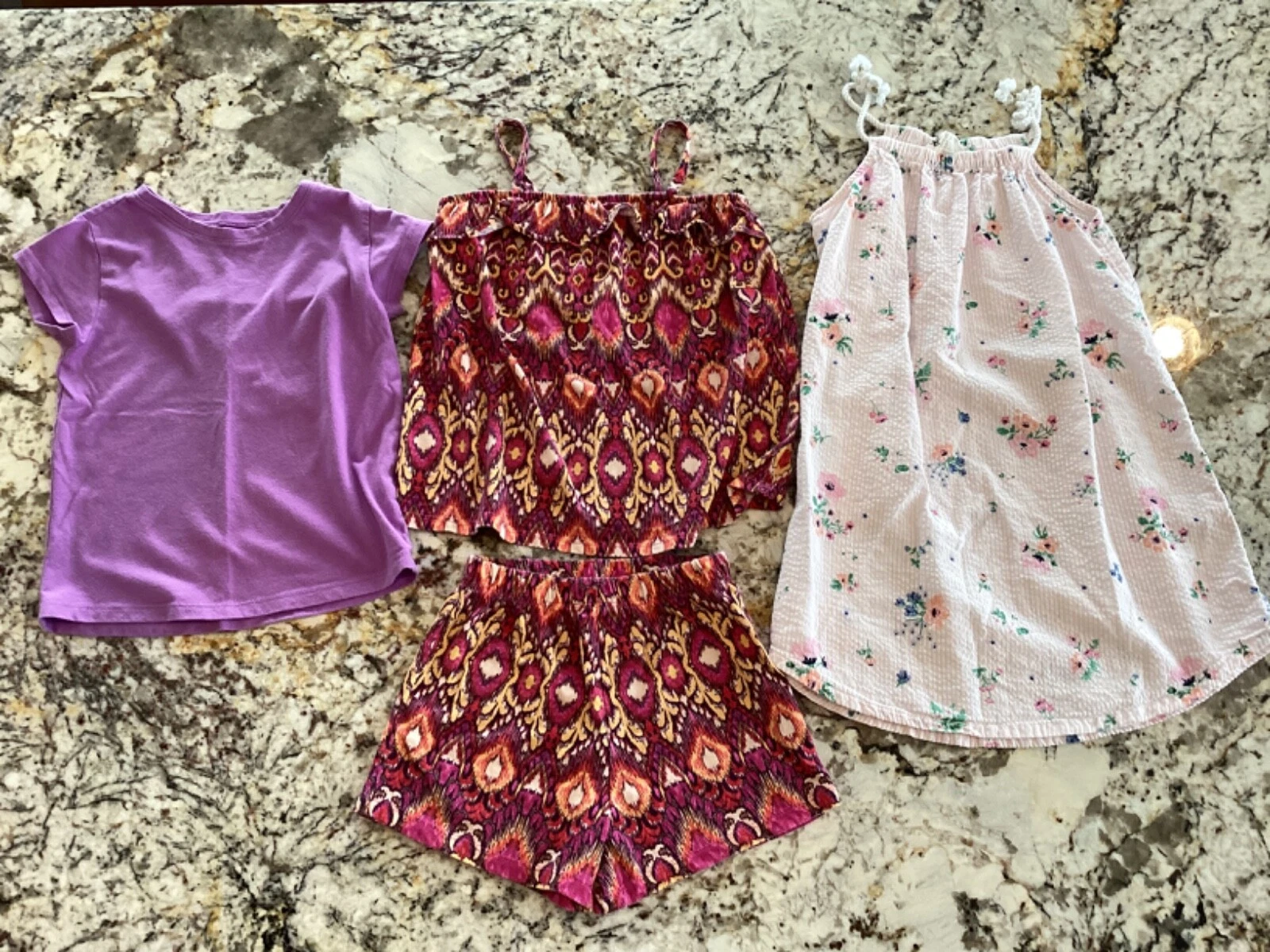 Girls Summer Clothing from H&M & The Childrens Place size 5-6