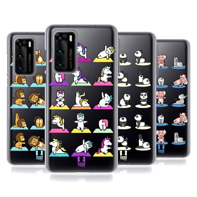 HEAD CASE DESIGNS YOGA ANIMALS 2 SOFT GEL CASE FOR HUAWEI PHONES 4
