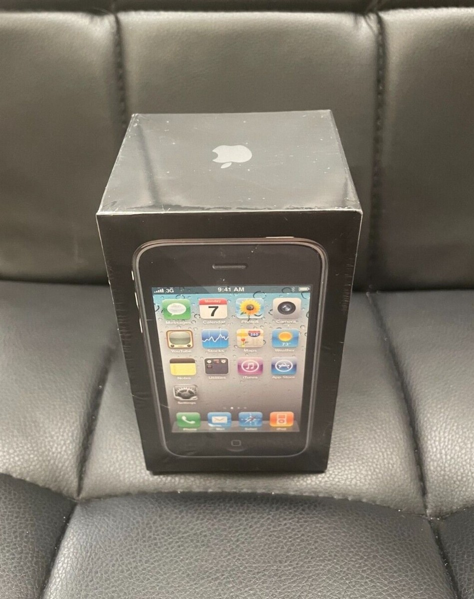 APPLE IPHONE 3Gs - BLACK 8 GB FACTORY SEALED! INVESTMENT! UNLOCKED