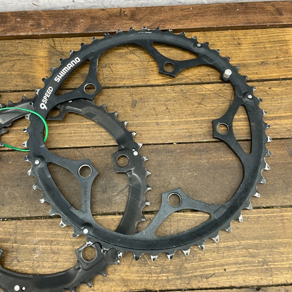 Shimano Tiagra FC-4400 Chainring Set TRIPLE 130 BCD 9s 52 42