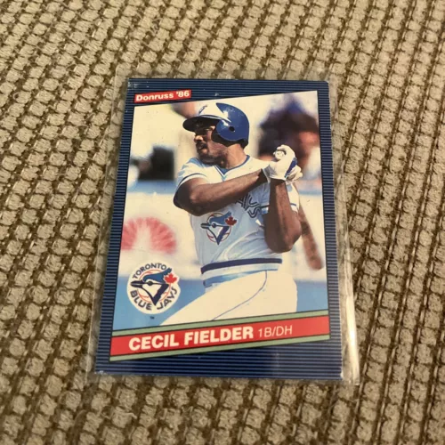 1986 DONRUSS #512 CECIL FIELDER