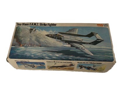 NRFB Frog 1/72 Scale Sea Vixen FAW 2 Strike Fighter Model Kit Aircraft New #F409