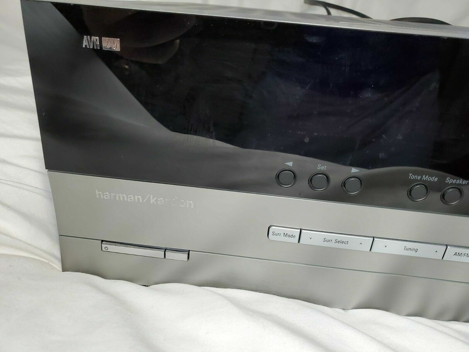 Harman Kardon AVR 245 Receiver Logic 7 Dolby DTS XM HDMI AM/FM 120V